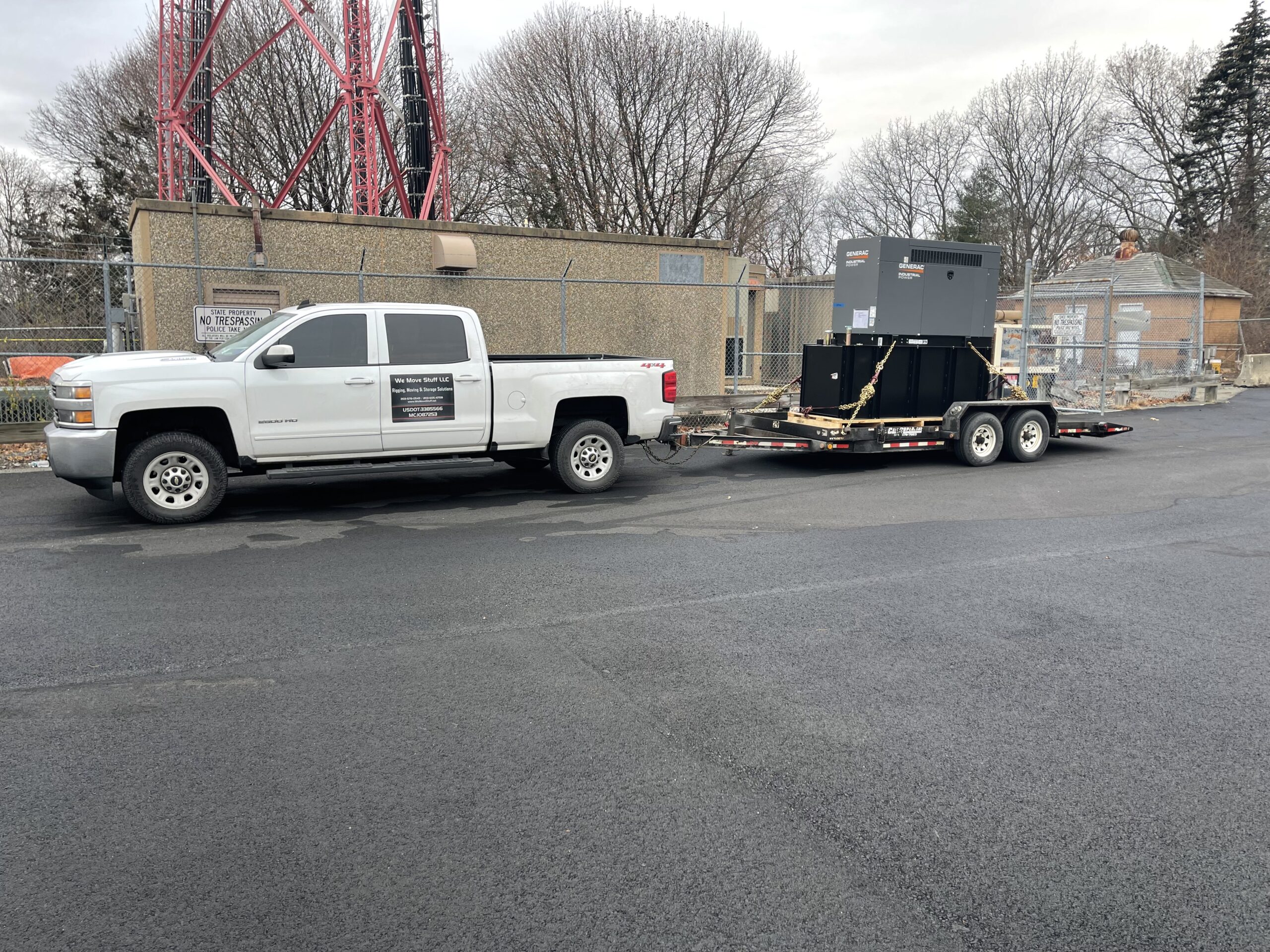 WMS truck with generator
