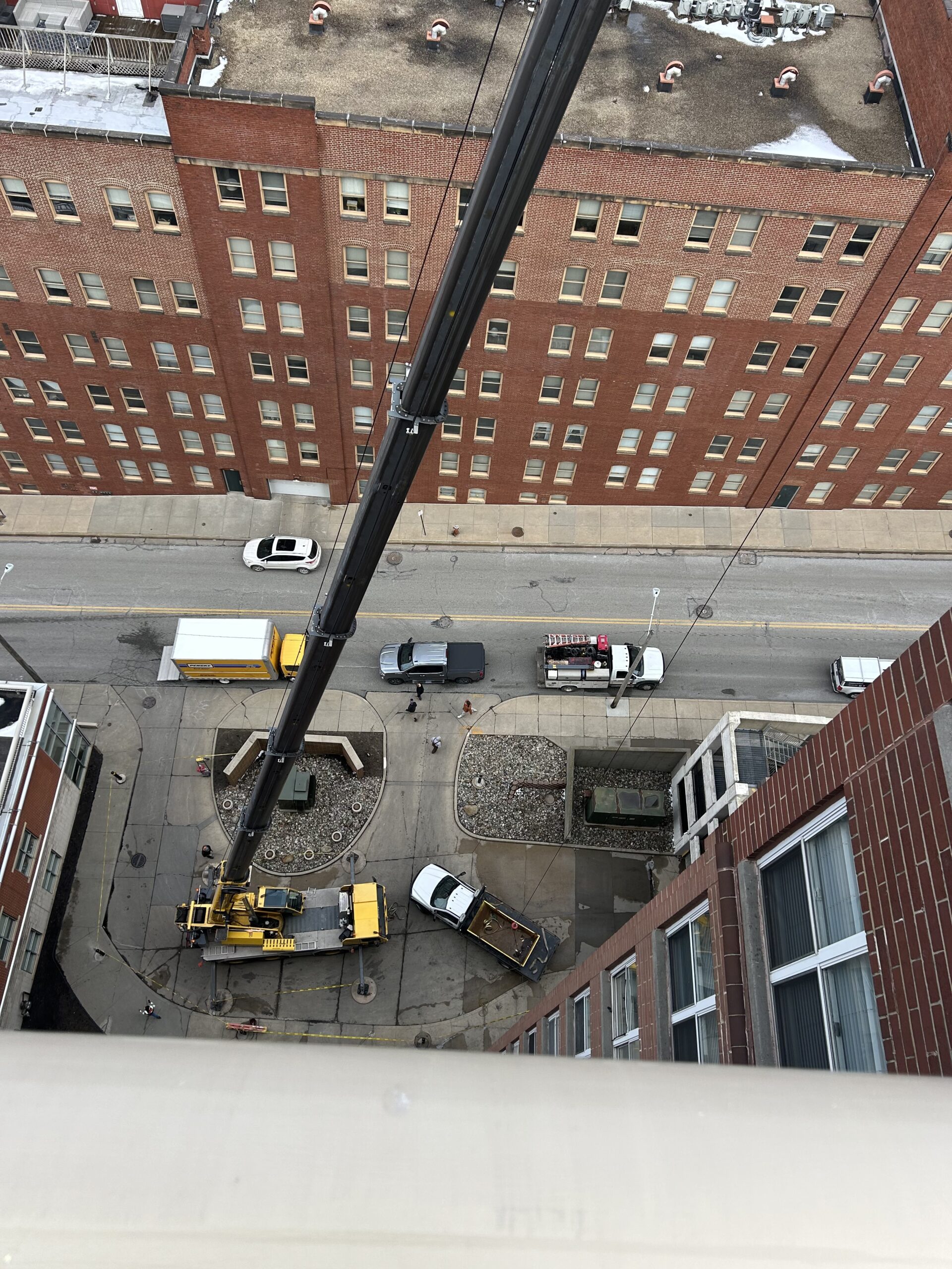 Full crane at PNC tower